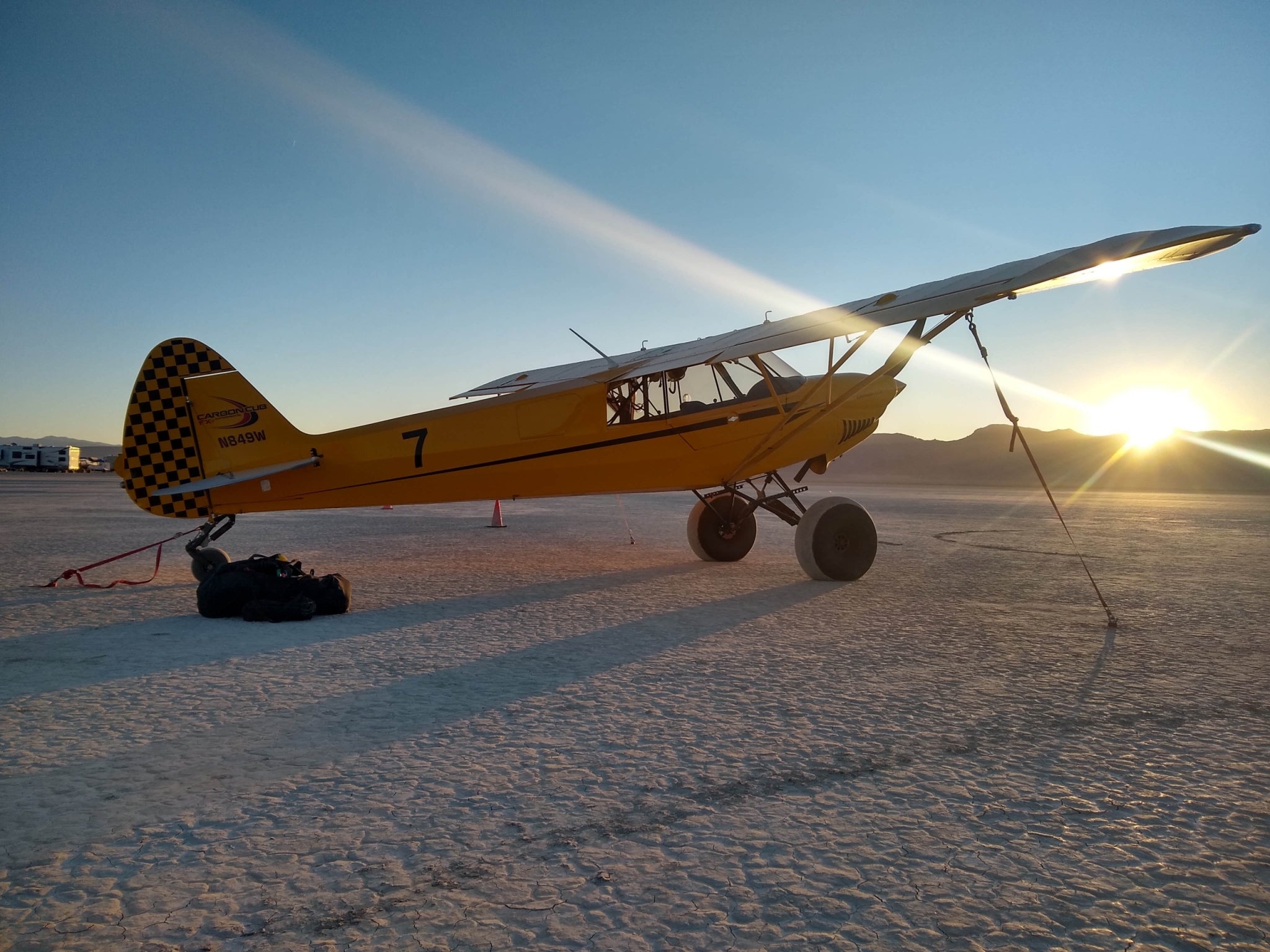 CUB PLANE HIGH SIERRA STOL DRAG