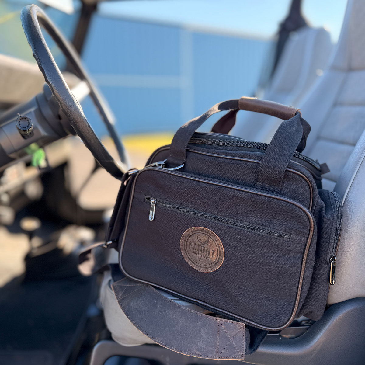Black Bush Pilot Flight Bag