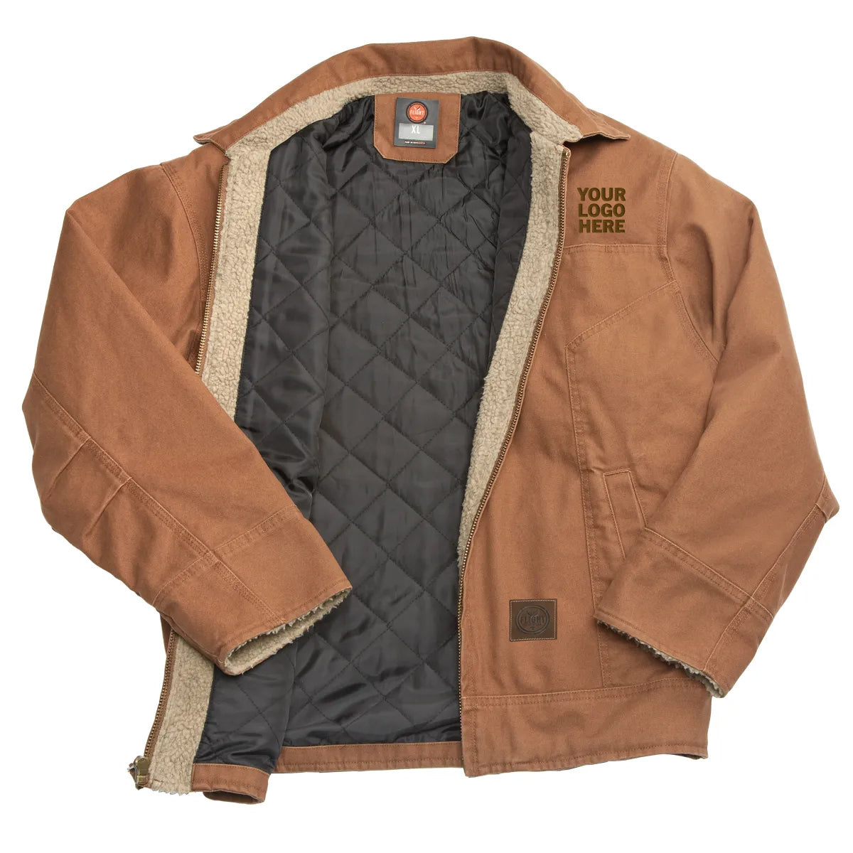 Brand Hanger Bush Pilot Jacket - Brown