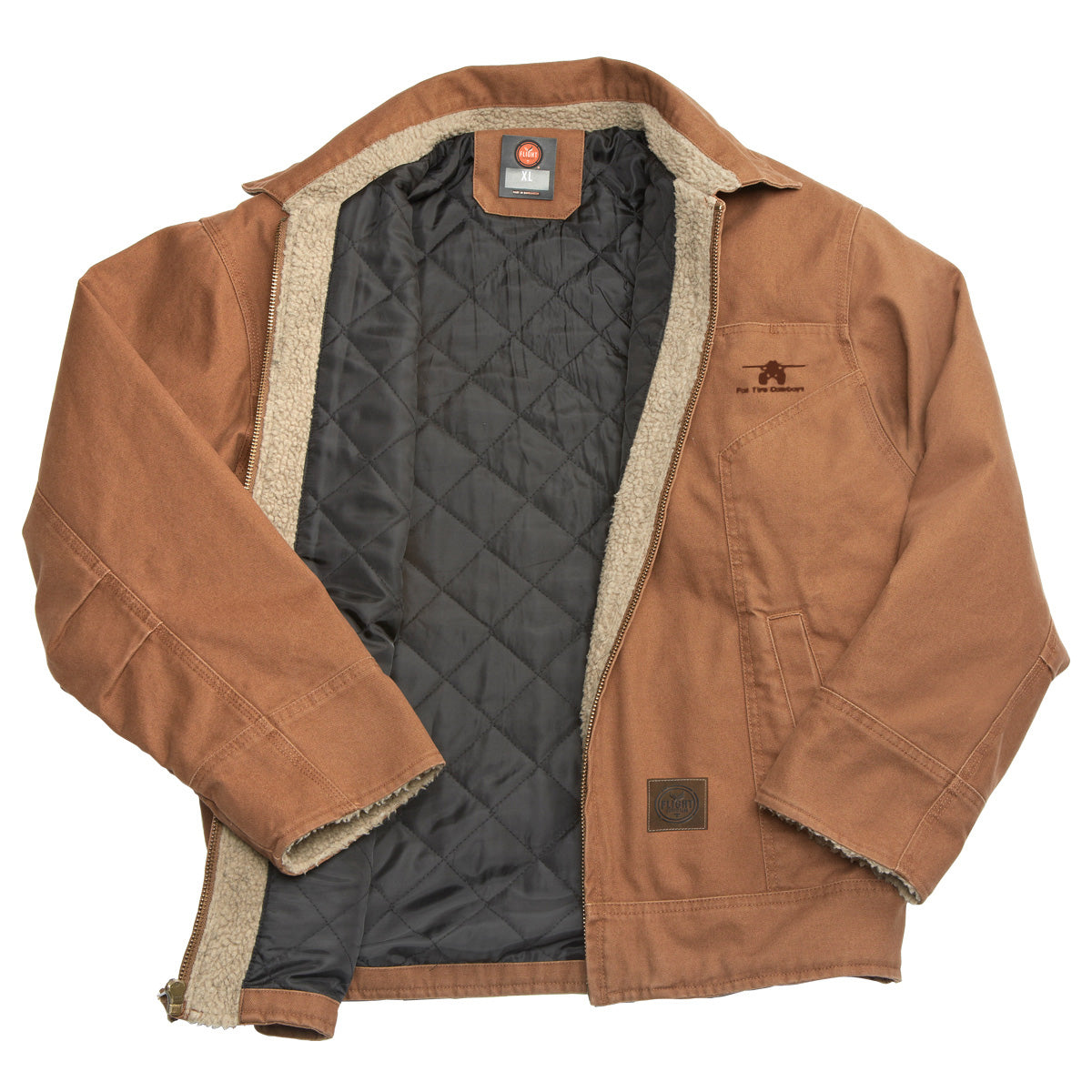 FTC Bush Pilot Jacket (updated logo) - Brown