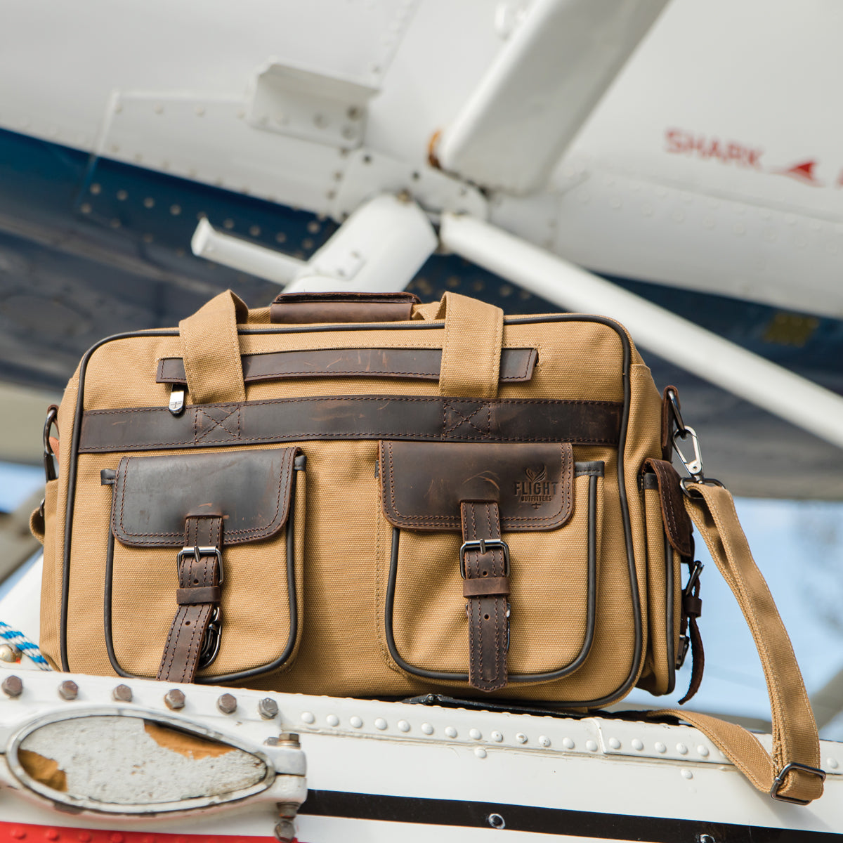 Bush Pilot Folio flight bag