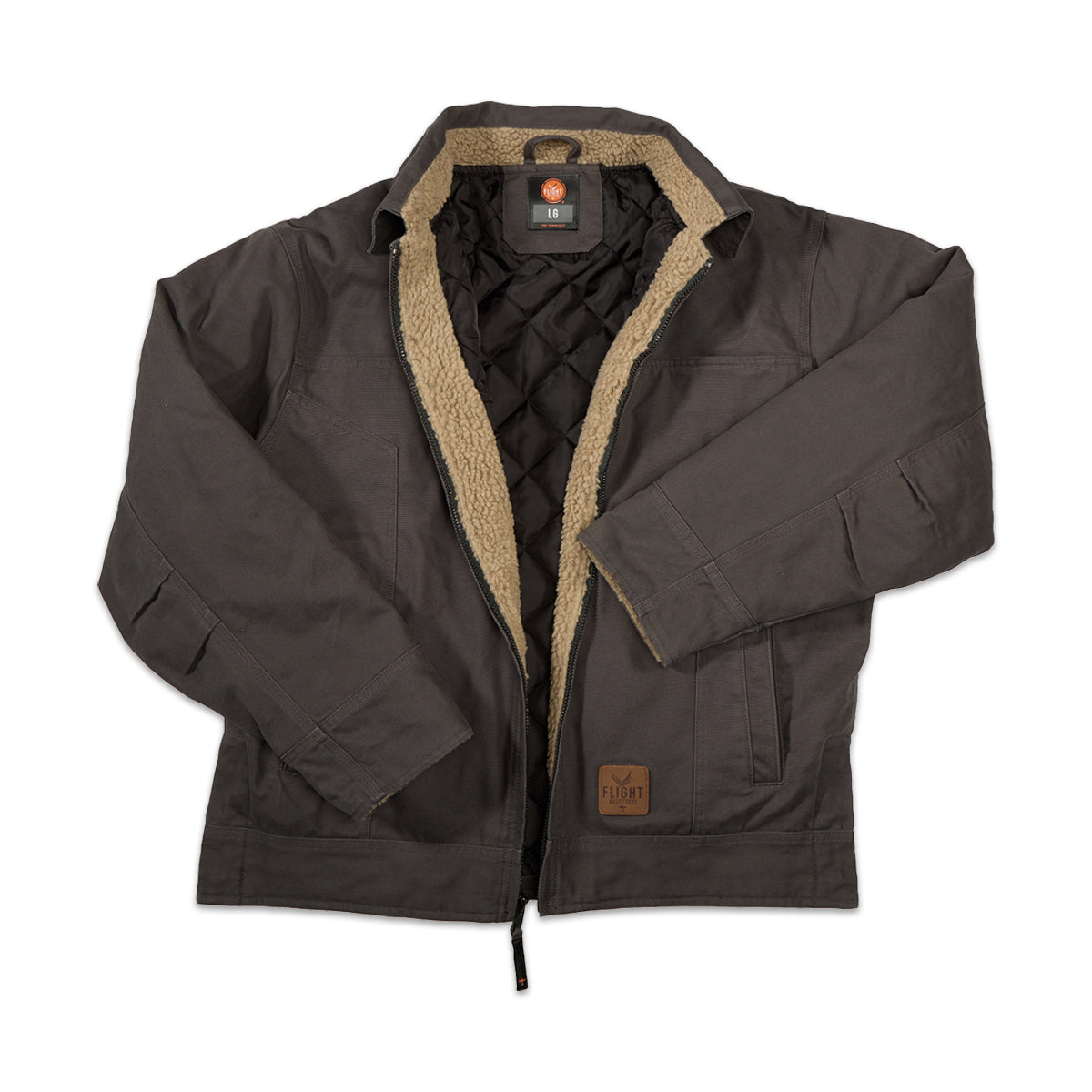 Grey Bush Pilot Jacket