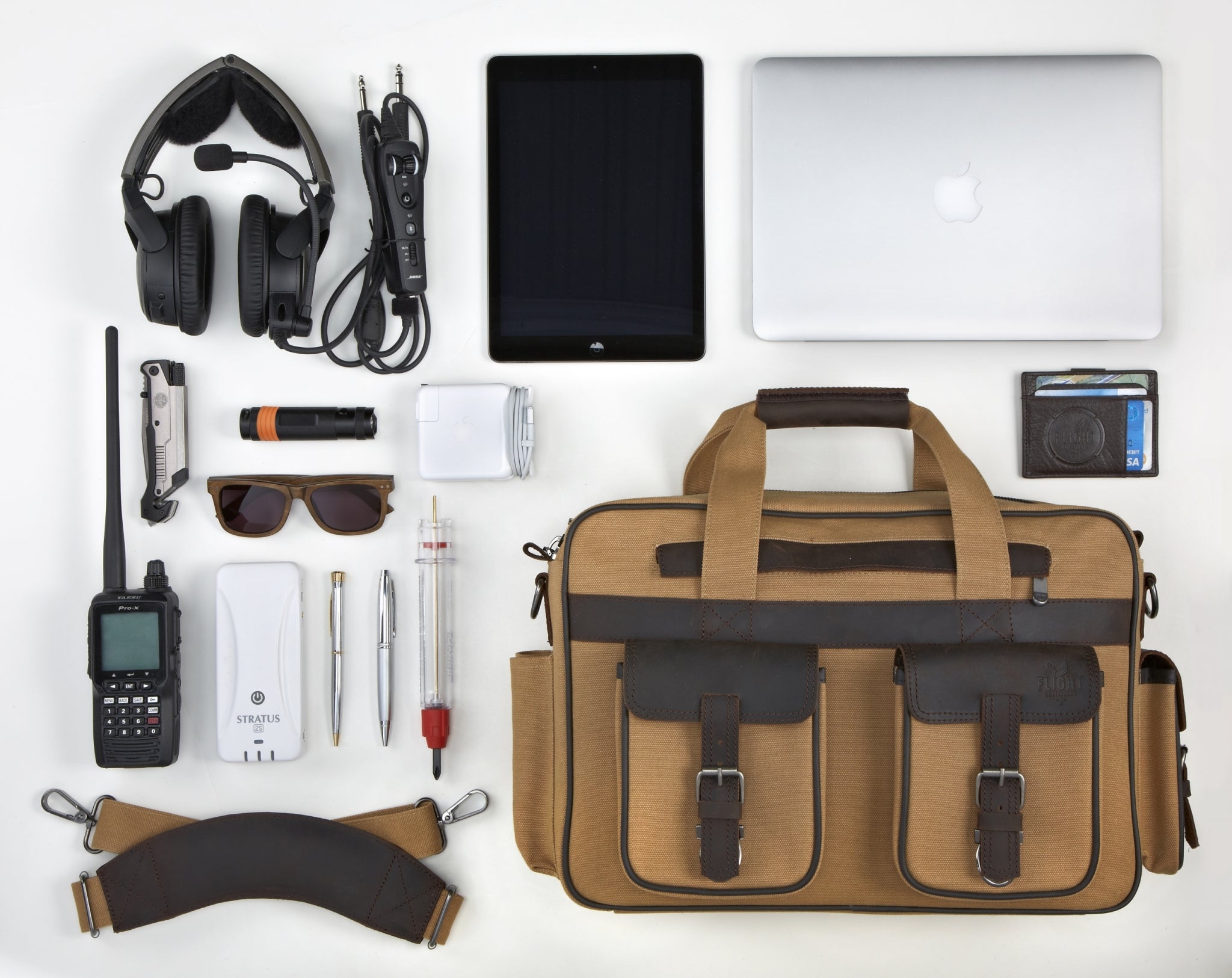 Bush Pilot Folio Flight Bag