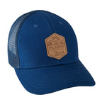 Wild Blue Yonder Leather Patch Hat