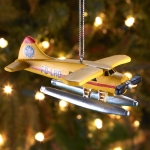 Seaplane Christmas Ornament