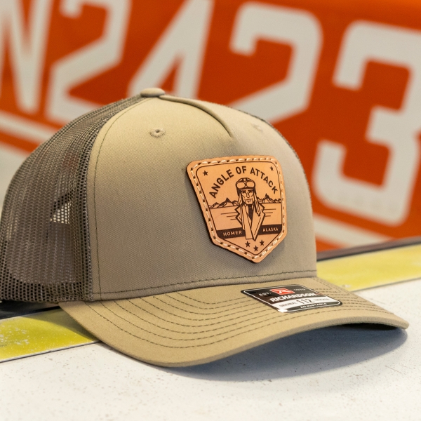 TAN ANGLE OF ATTACK AVIATOR HAT