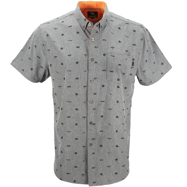 Pattern Ops button down shirt
