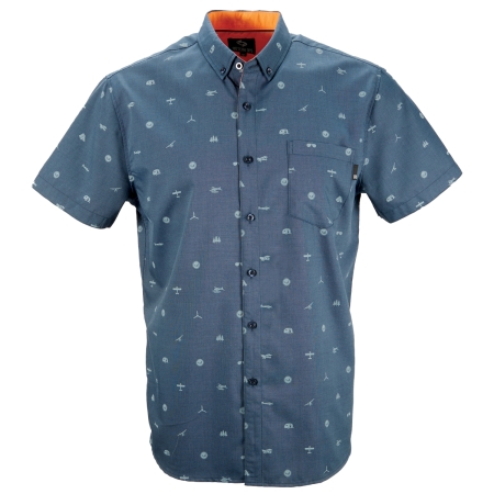 Pattern Ops button down shirt