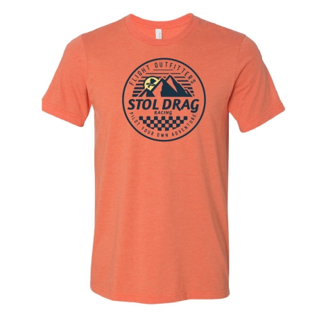 Stol Drag Mountain racing t-shirt orange