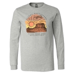 Western Planes Long sleeve t-shirt athletic heather