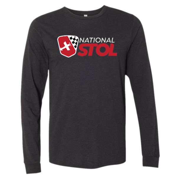 national stol logo long sleeve tshirt black