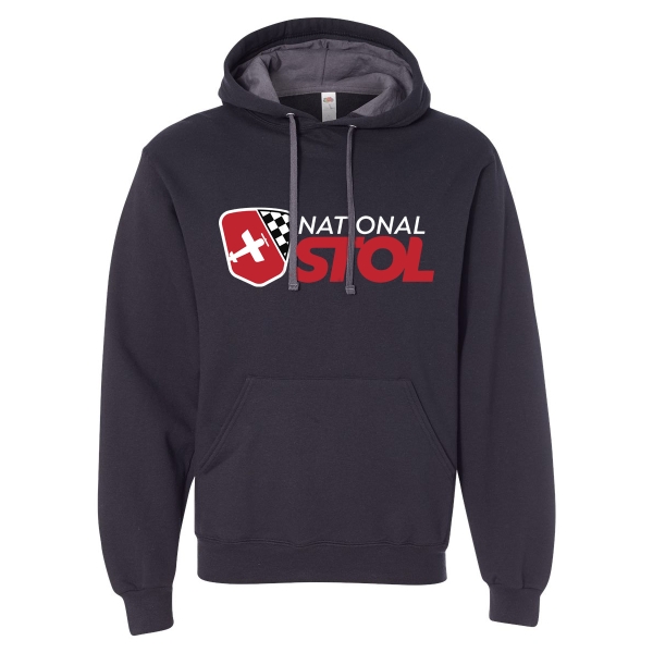 national stol logo hoodie black