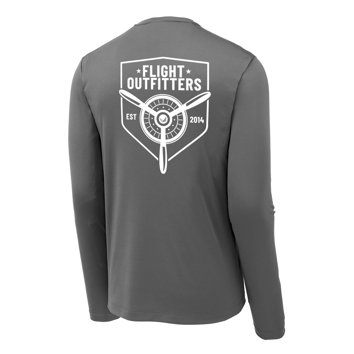 Peak Adventure Long Sleeve SPF T-shirt - iron grey