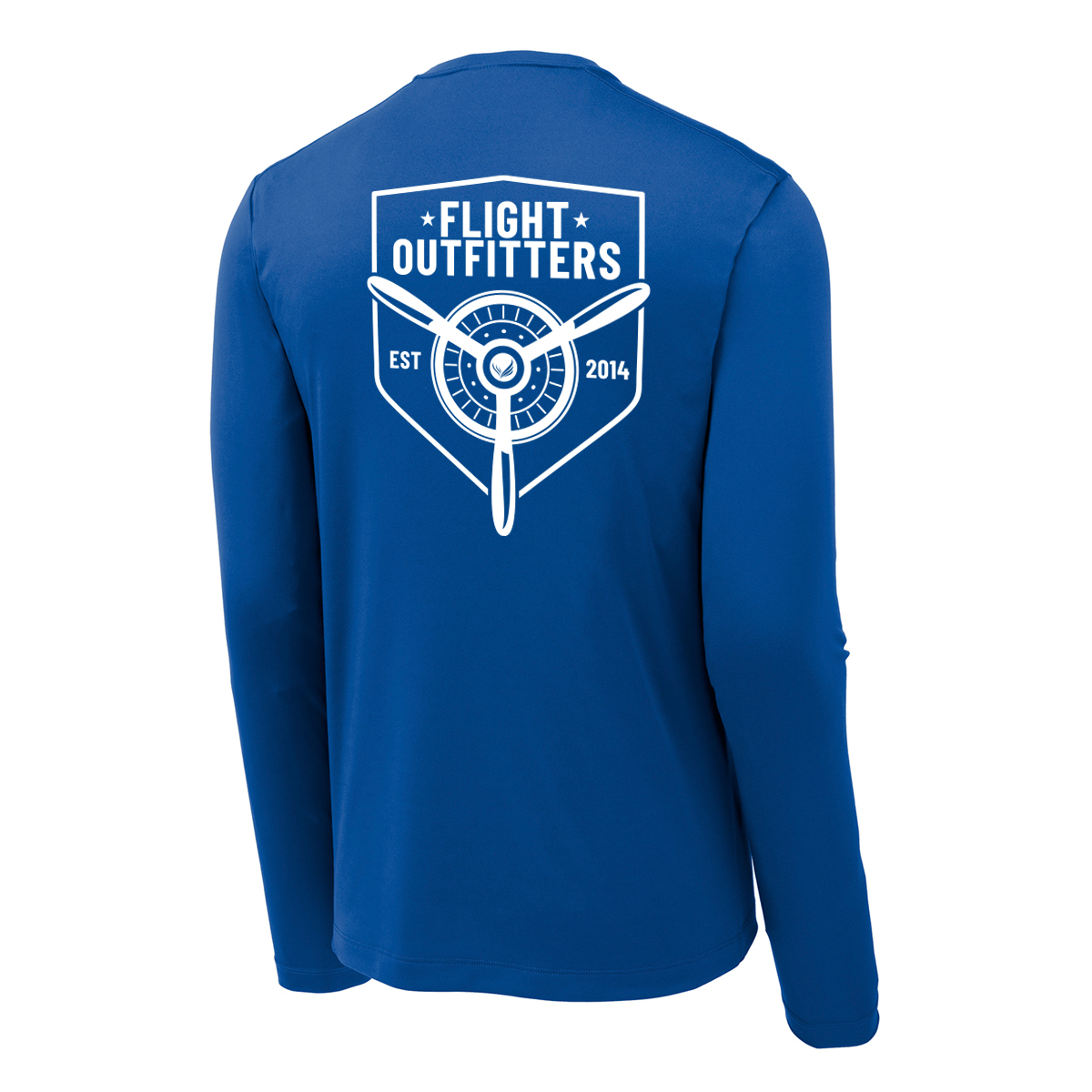Peak Adventure Long Sleeve SPF T-shirt - royal