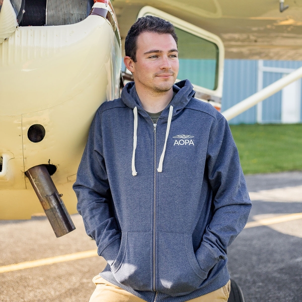 TFW49 AIR BACK BOA P/0 HOODIE グレーL AOPA Men's Layover Hoodie – Flight Outfitters