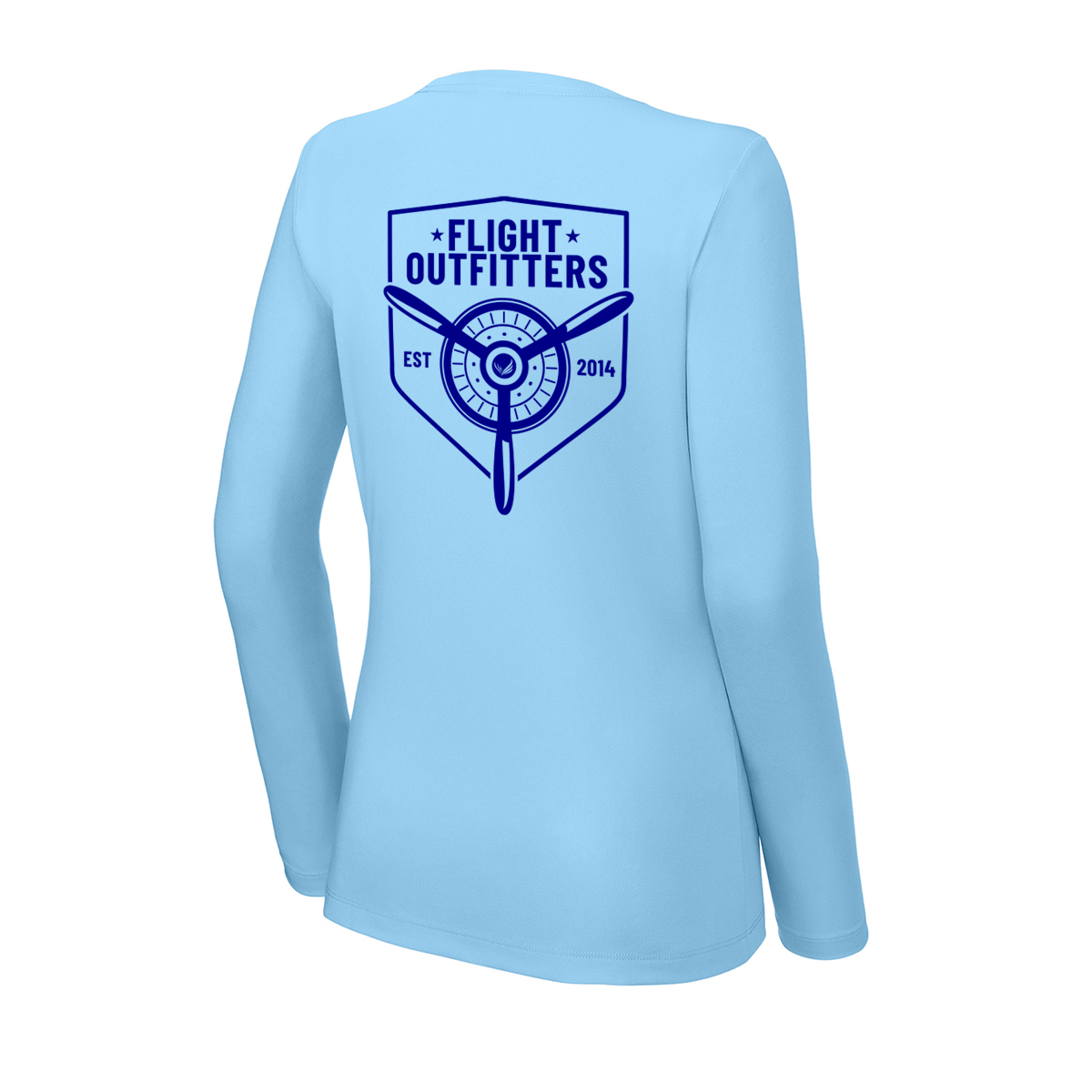 Women's Peak Adventure SPF Long Sleeve Shirt - light blue