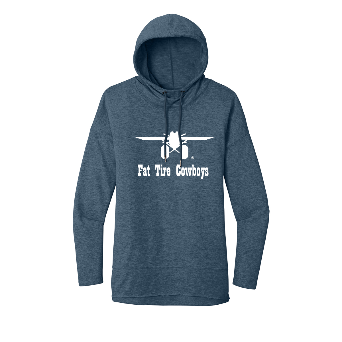 FTC Women's FBO Hoodie - Washed Indigo