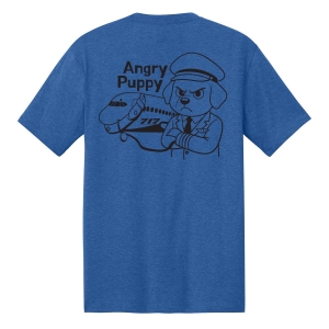 Angry Puppy T - blue