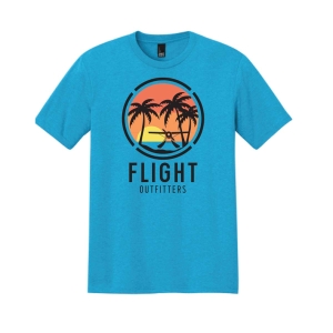 Island Hopper T-shirt - Heather Turquoise