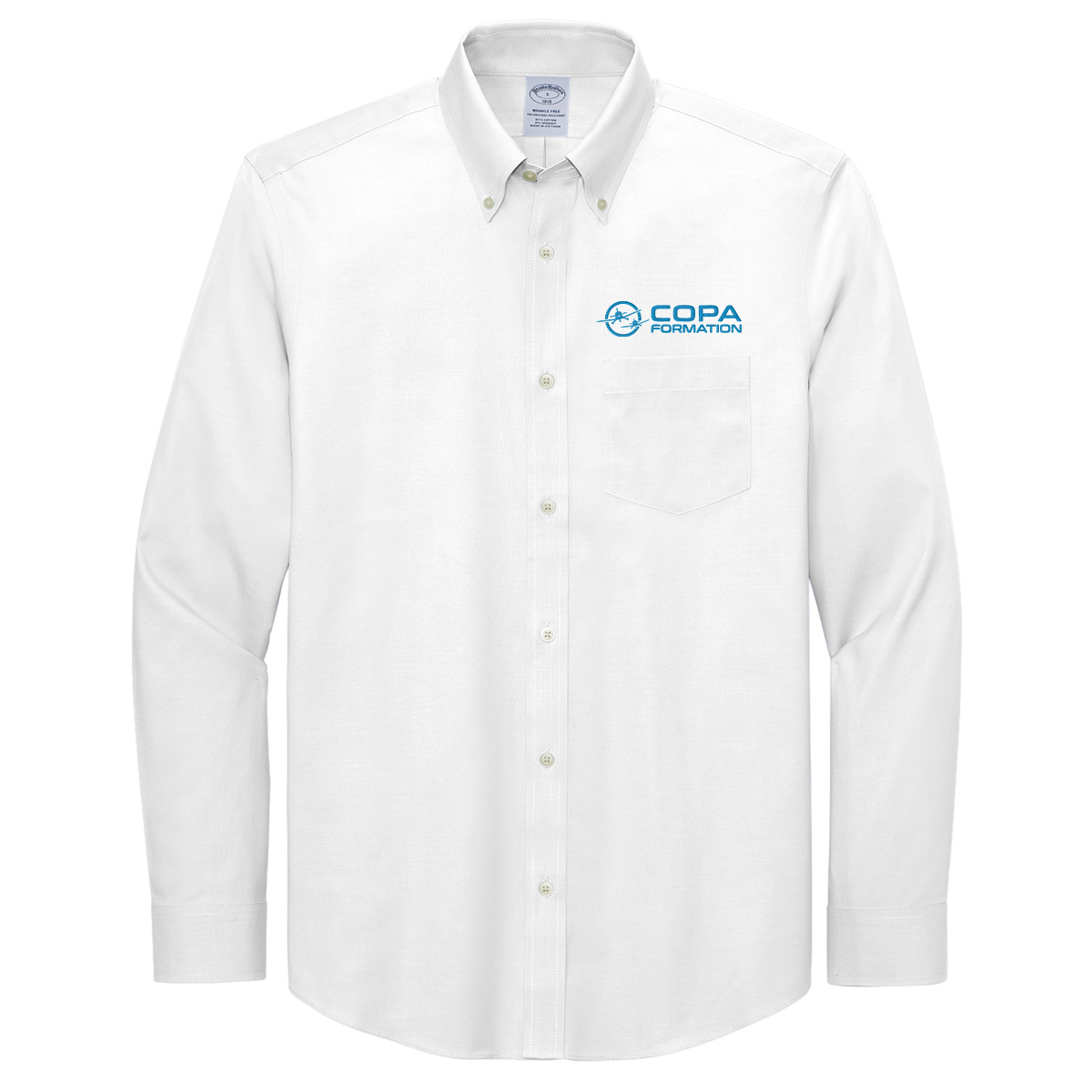 COPA Classic Brooks Brothers Button Down - White - COPA Formation
