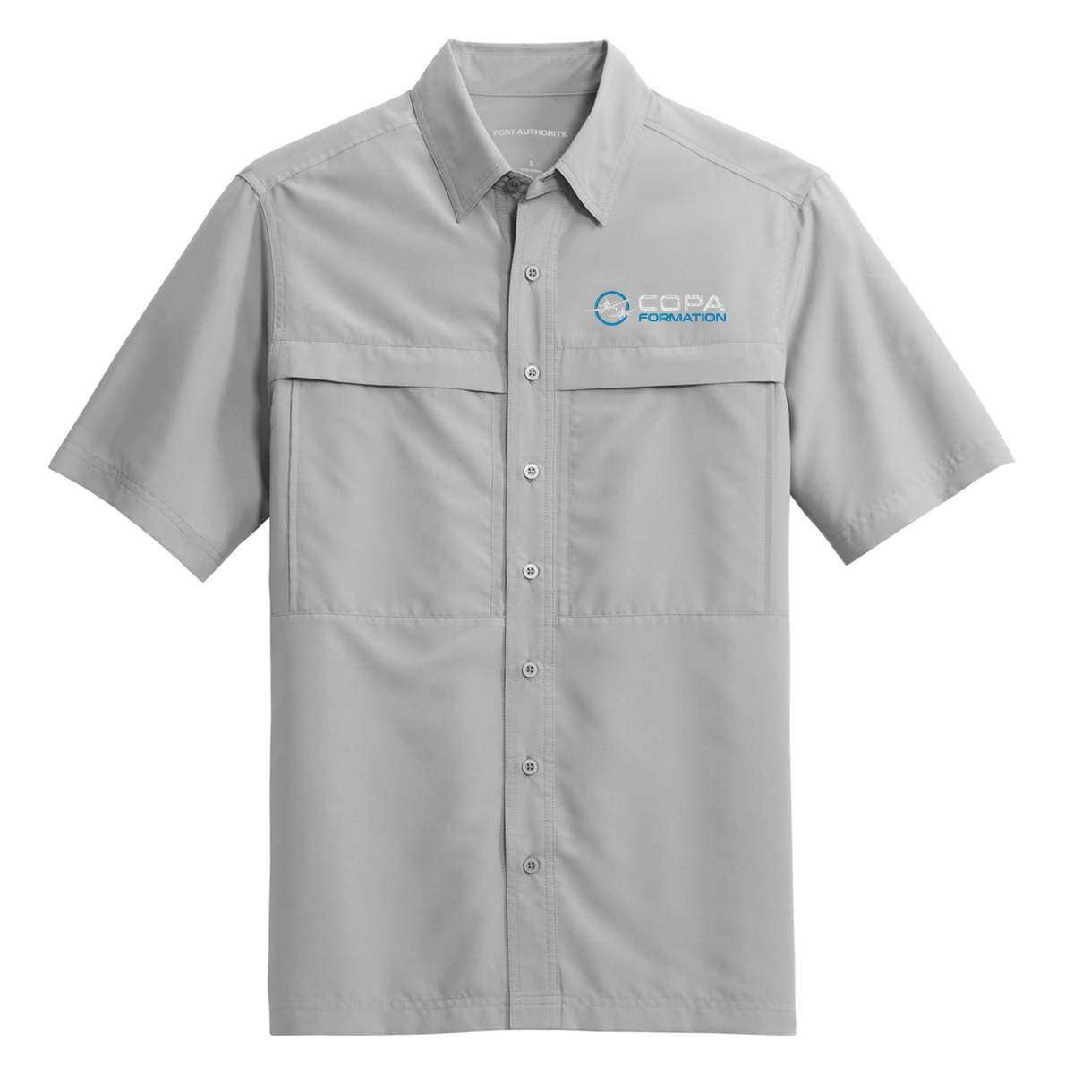 COPA Short Sleeve Guide Shirt - Grey - COPA Formation