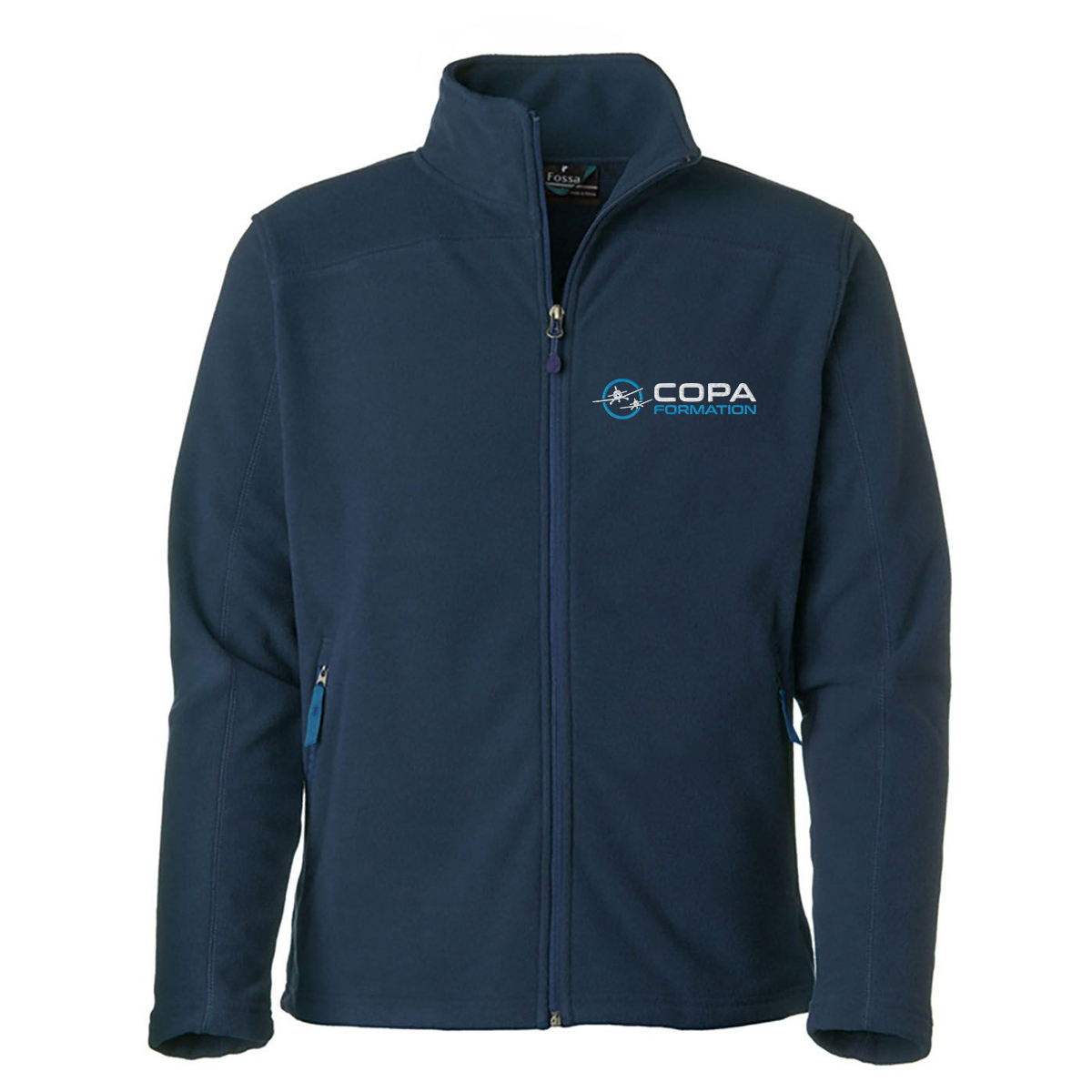 COPA Men's Base Fleece Jacket - Blue - COPA Formation