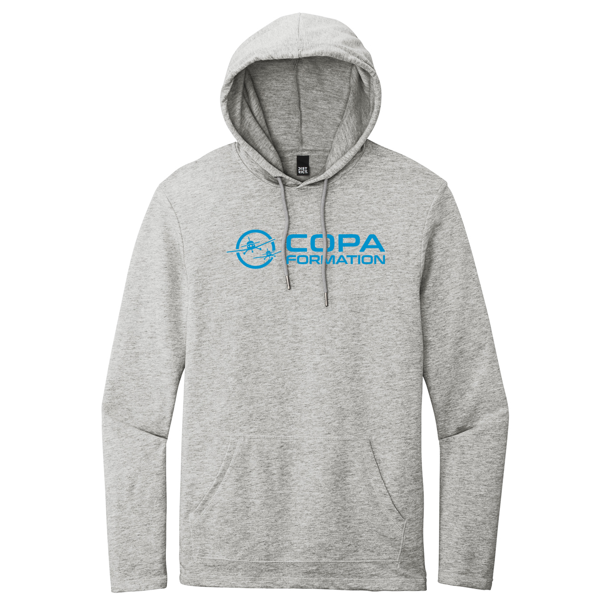 COPA MEN'S FBO HOODIE - HEATHER GREY - COPA FORMATION