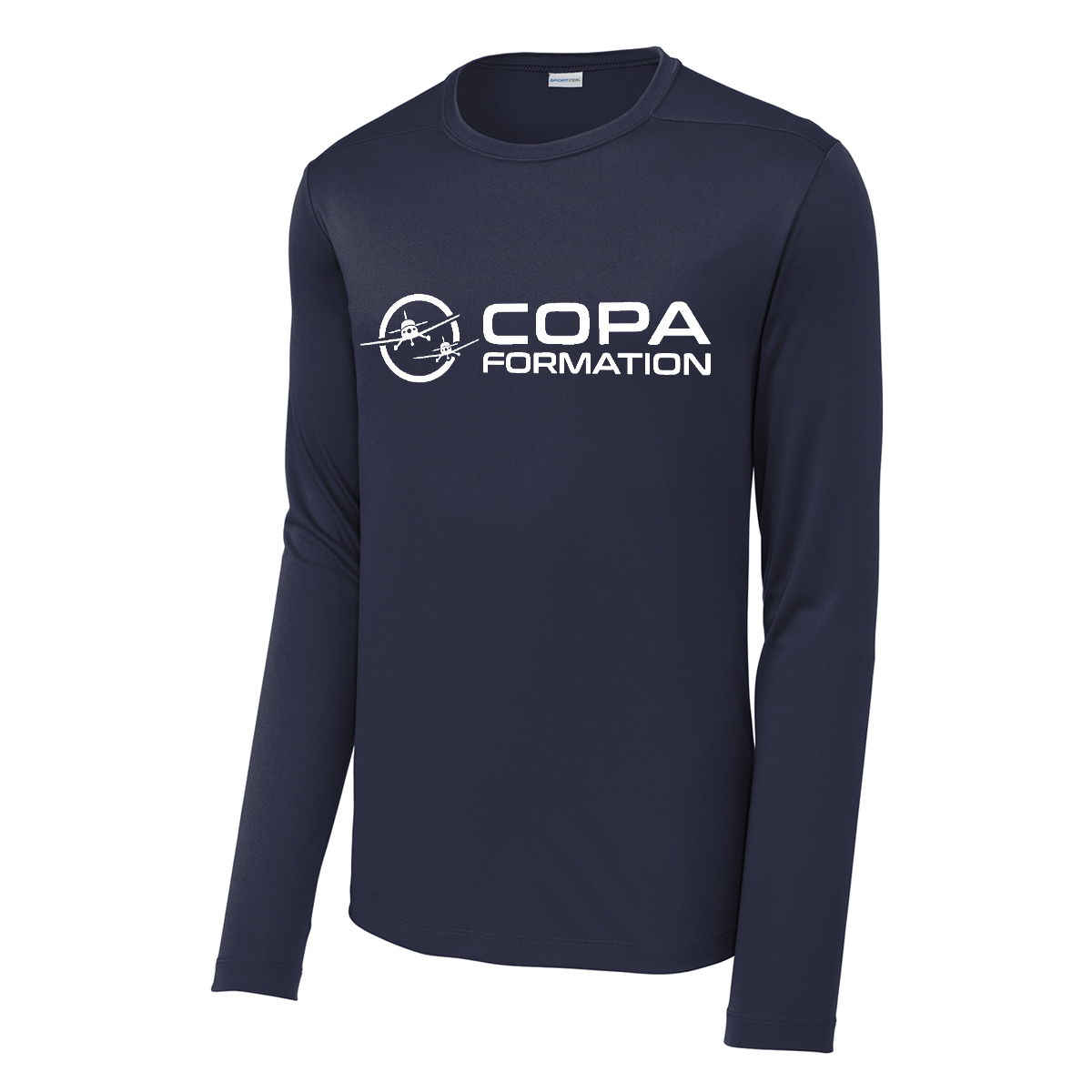 COPA MEN'S SPF LONG SLEEVE SHIRT - NAVY - COPA FORMATION