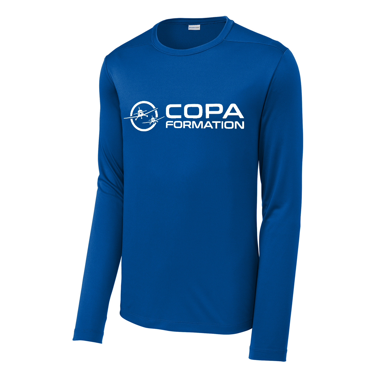 COPA MEN'S SPF LONG SLEEVE SHIRT - TRUE ROYAL - COPA FORMATION