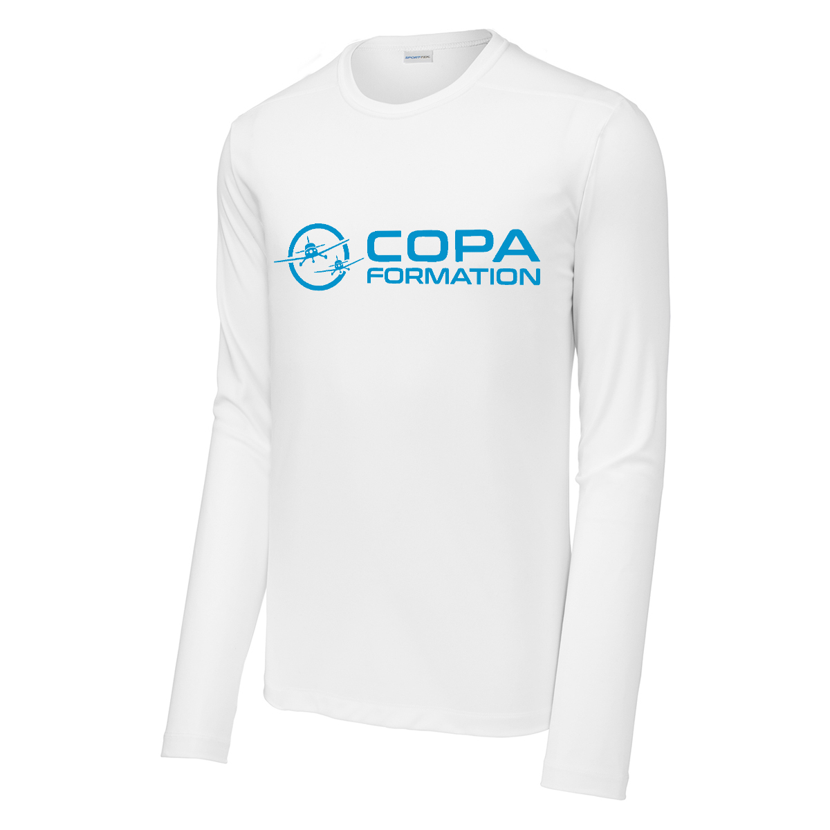 COPA MEN'S SPF LONG SLEEVE SHIRT - WHITE - COPA FORMATION