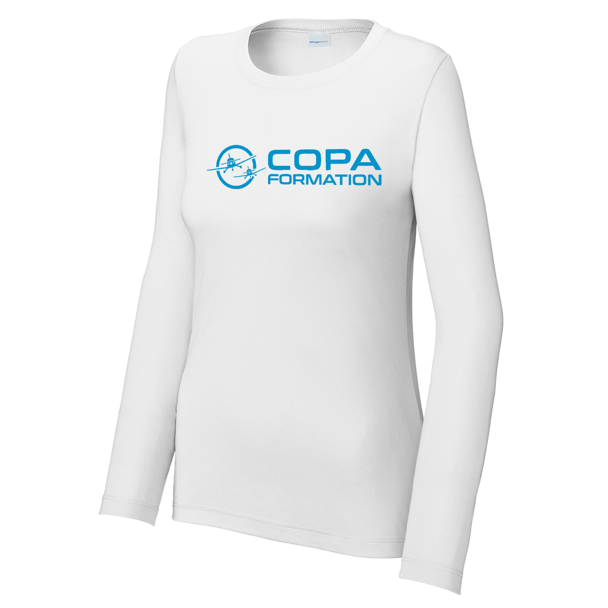 COPA WOMEN'S SPF LONG SLEEVE SHIRT - WHITE - COPA FORMATION