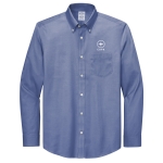 copa brooks brothers button down - cobalt blue