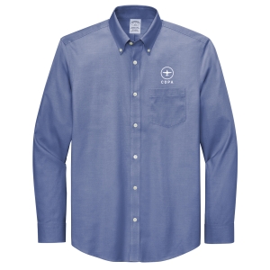 copa brooks brothers button down - cobalt blue