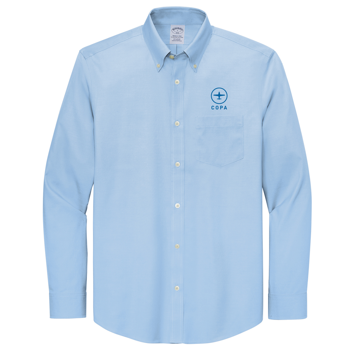 copa brooks brothers button down - newport blue
