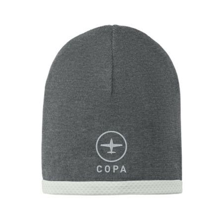 copa preflight beanie - true athletic heather/silver