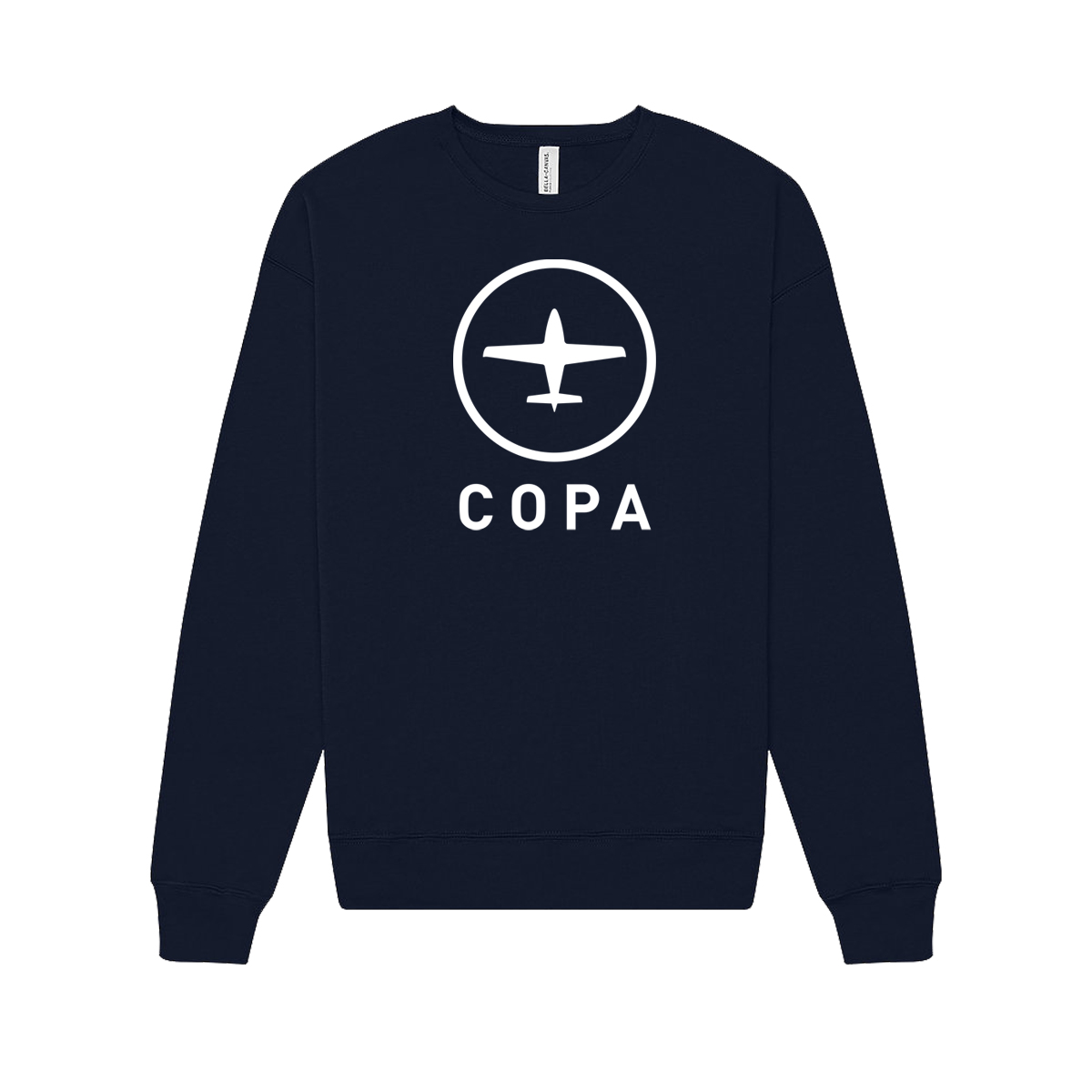 copa crew sweatshirt - navy