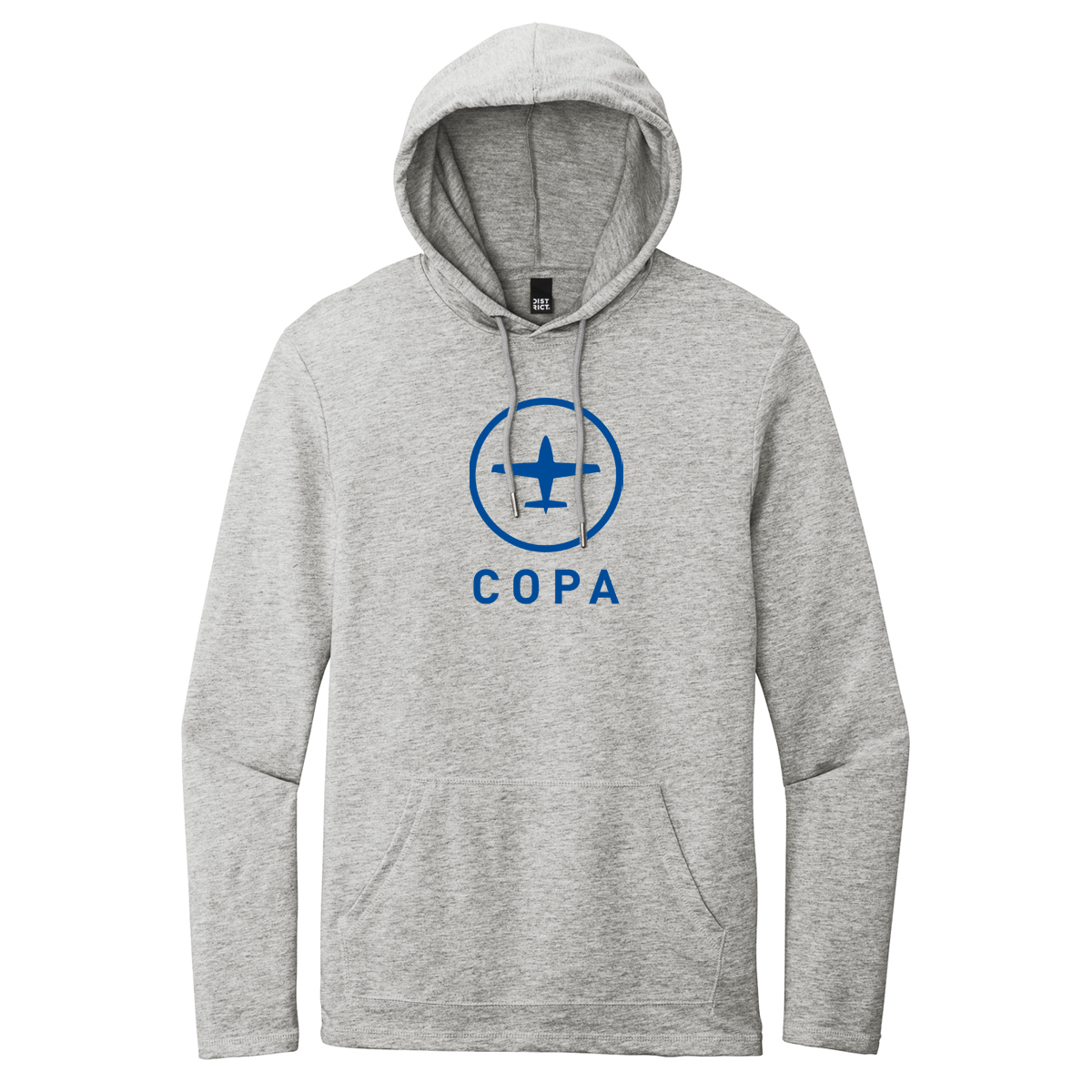 cope men's fbo hoodie - grey heather