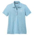 copa travis mathew WOMEN'S coto performance polo - brilliant blue heather