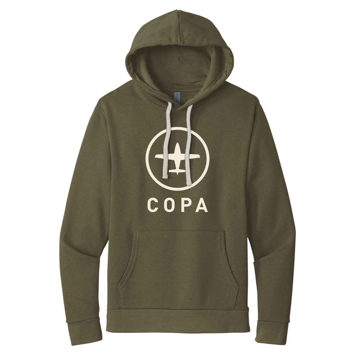 copa santa cruz hoodie - military green