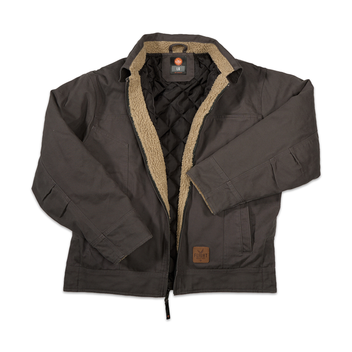 Grey Bush Pilot Jacket