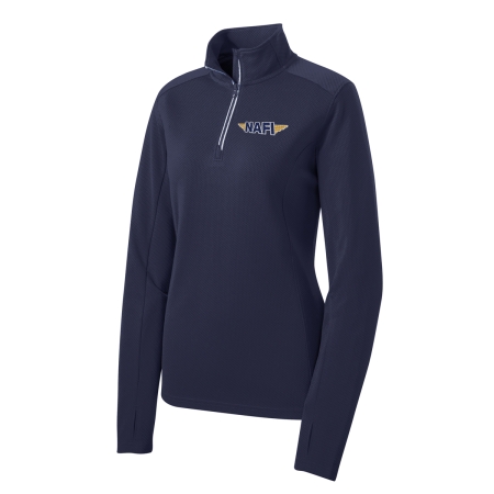 NAFI Women's Approach Quarter Zip - navy