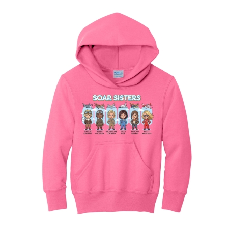 AOA Soar Sisters Youth Hoodie