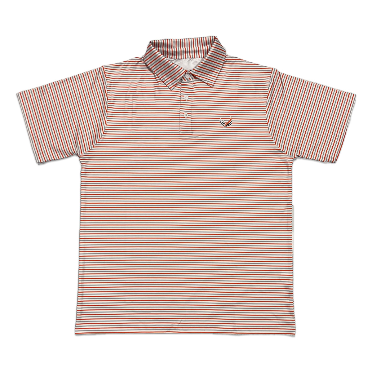 FO Performace Polo - Orange/Grey/White
